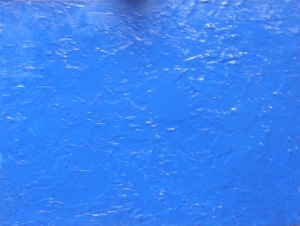 textured and cobalt primed surface